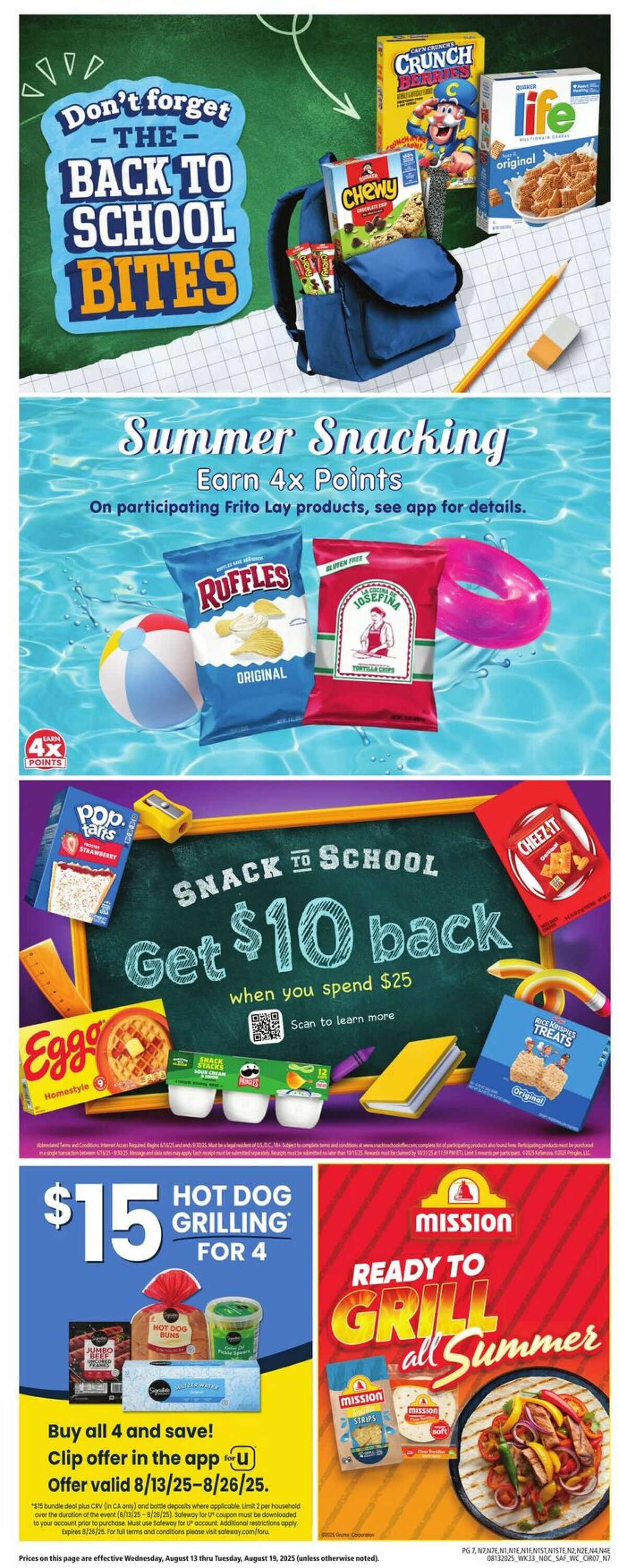 Weekly ad Safeway 08/13/2025 - 08/19/2025