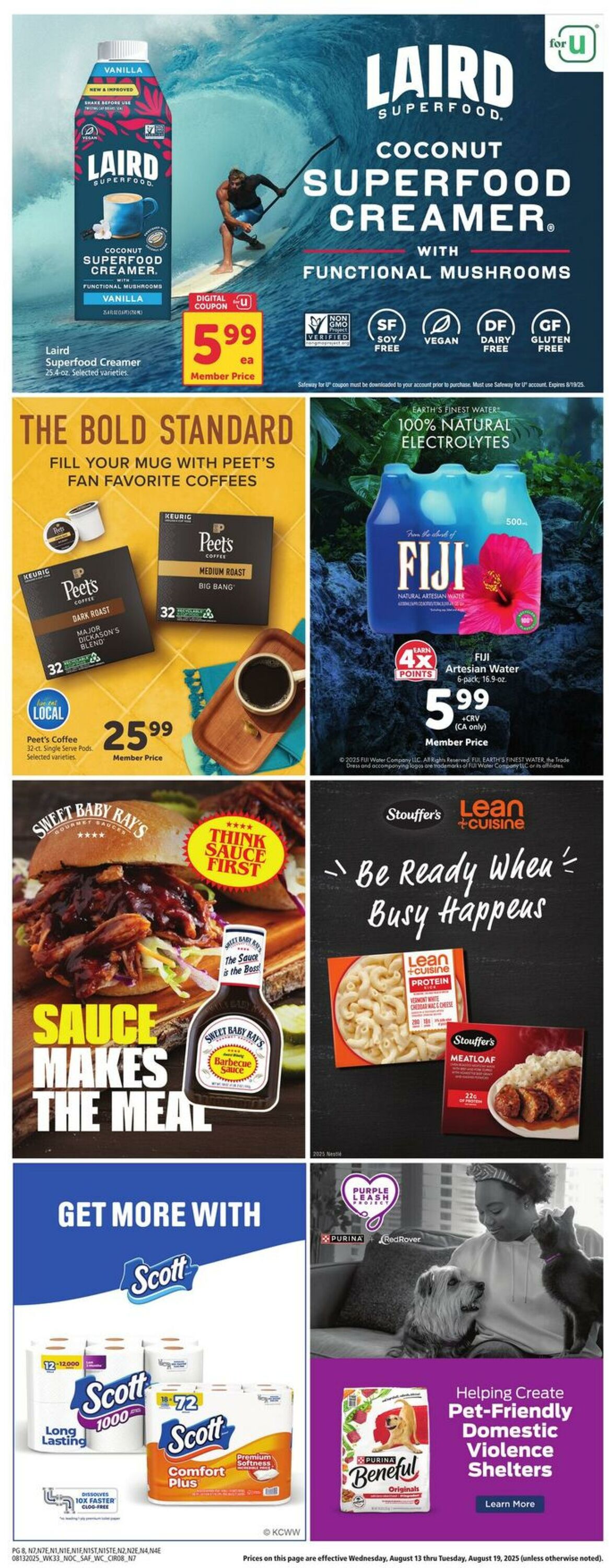 Weekly ad Safeway 08/13/2025 - 08/19/2025