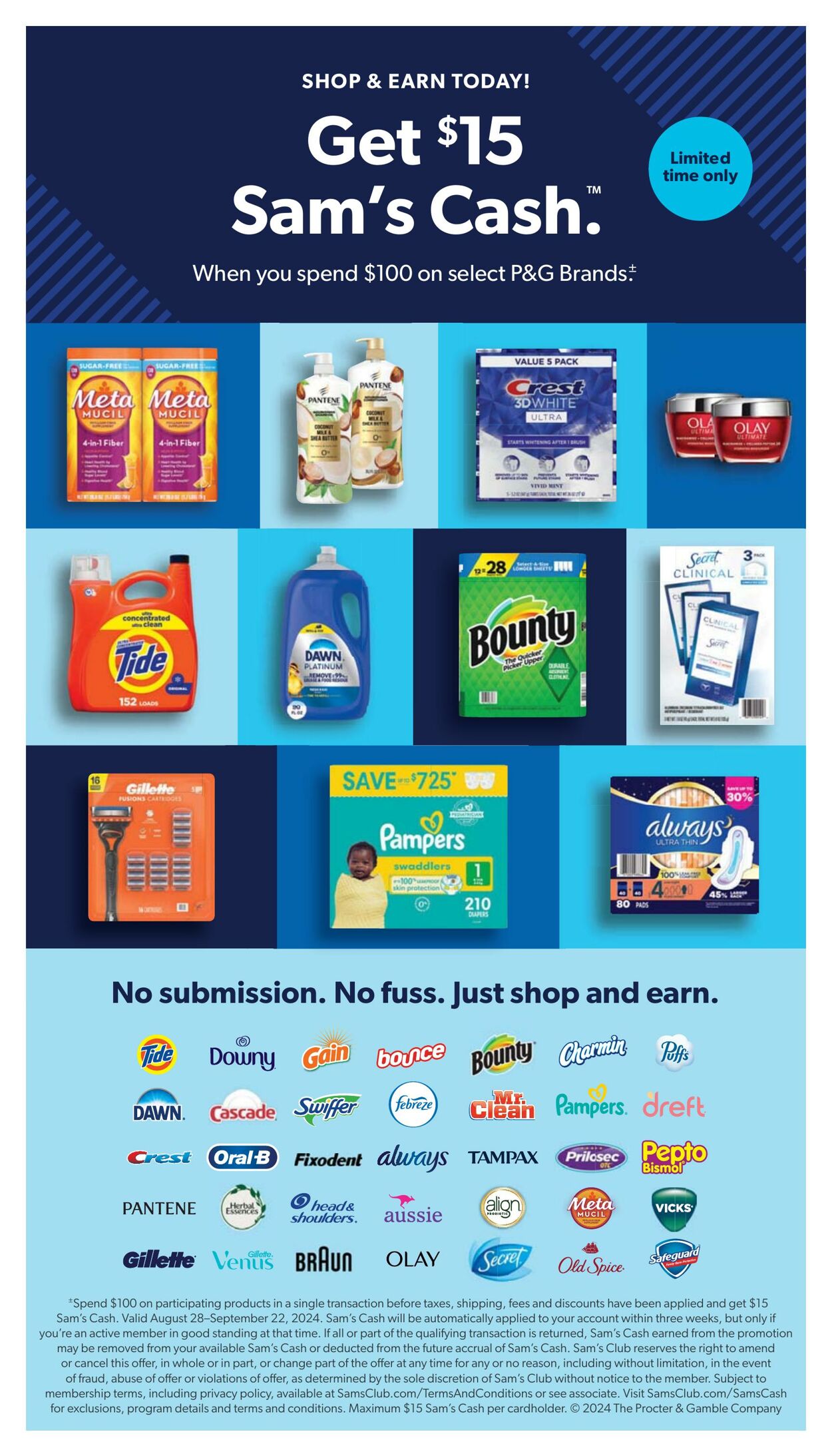 Weekly ad Sam's Club 08/28/2024 - 09/22/2024