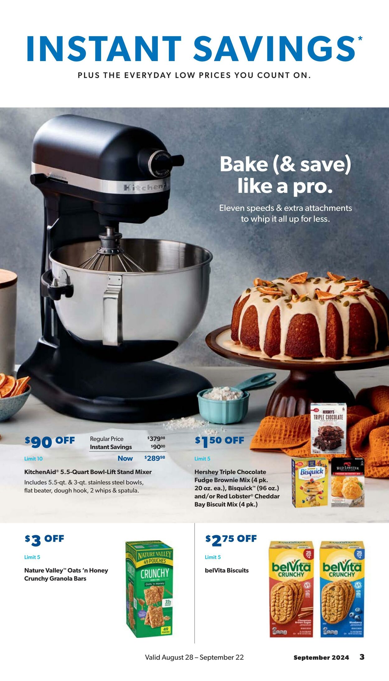 Weekly ad Sam's Club 08/28/2024 - 09/22/2024