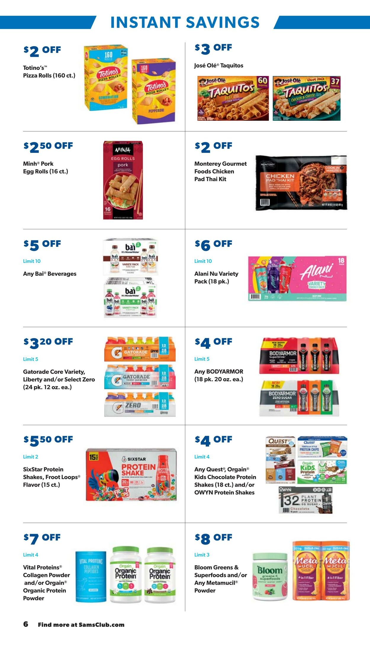 Weekly ad Sam's Club 08/28/2024 - 09/22/2024