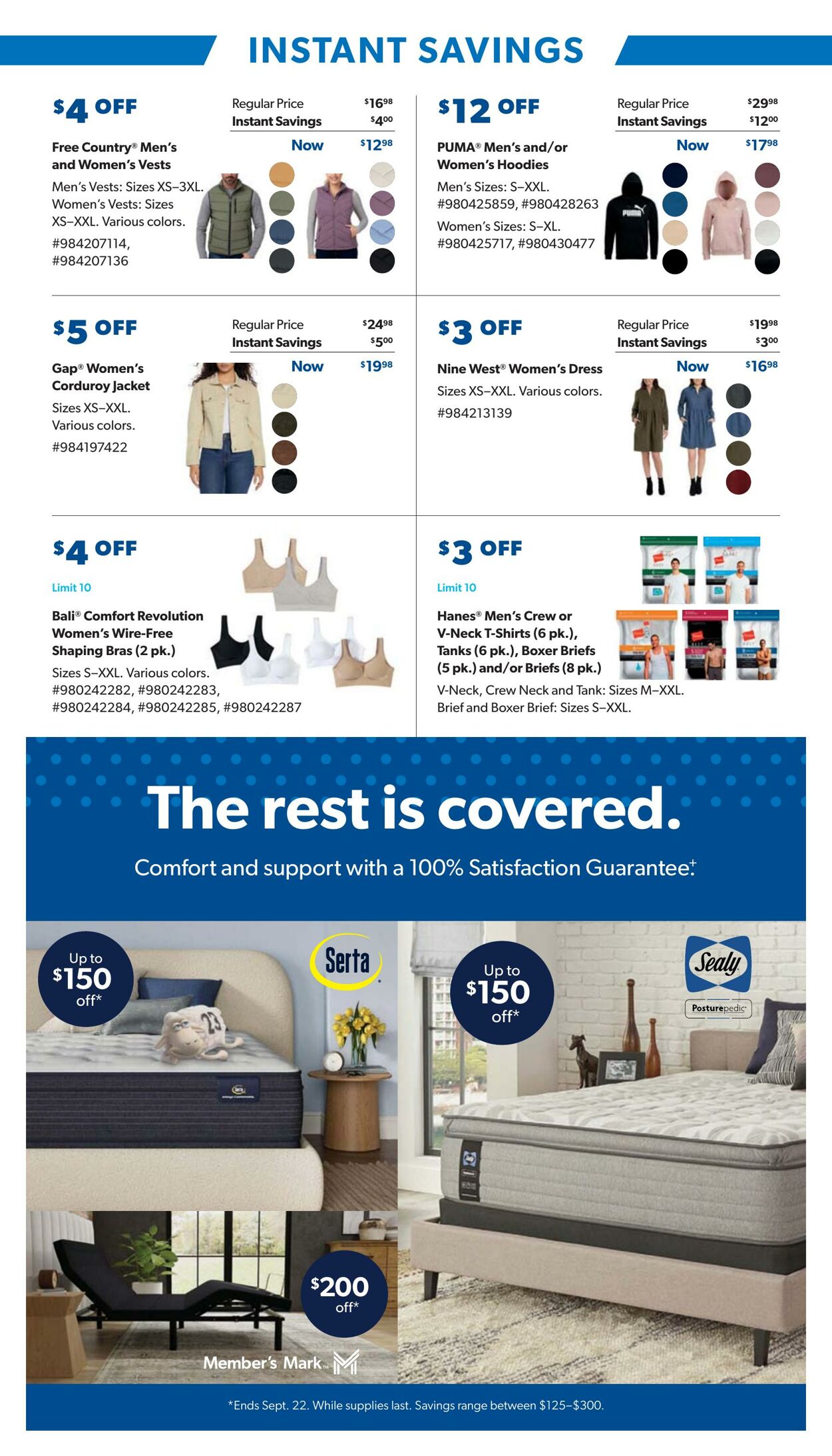 Weekly ad Sam's Club 08/28/2024 - 09/22/2024