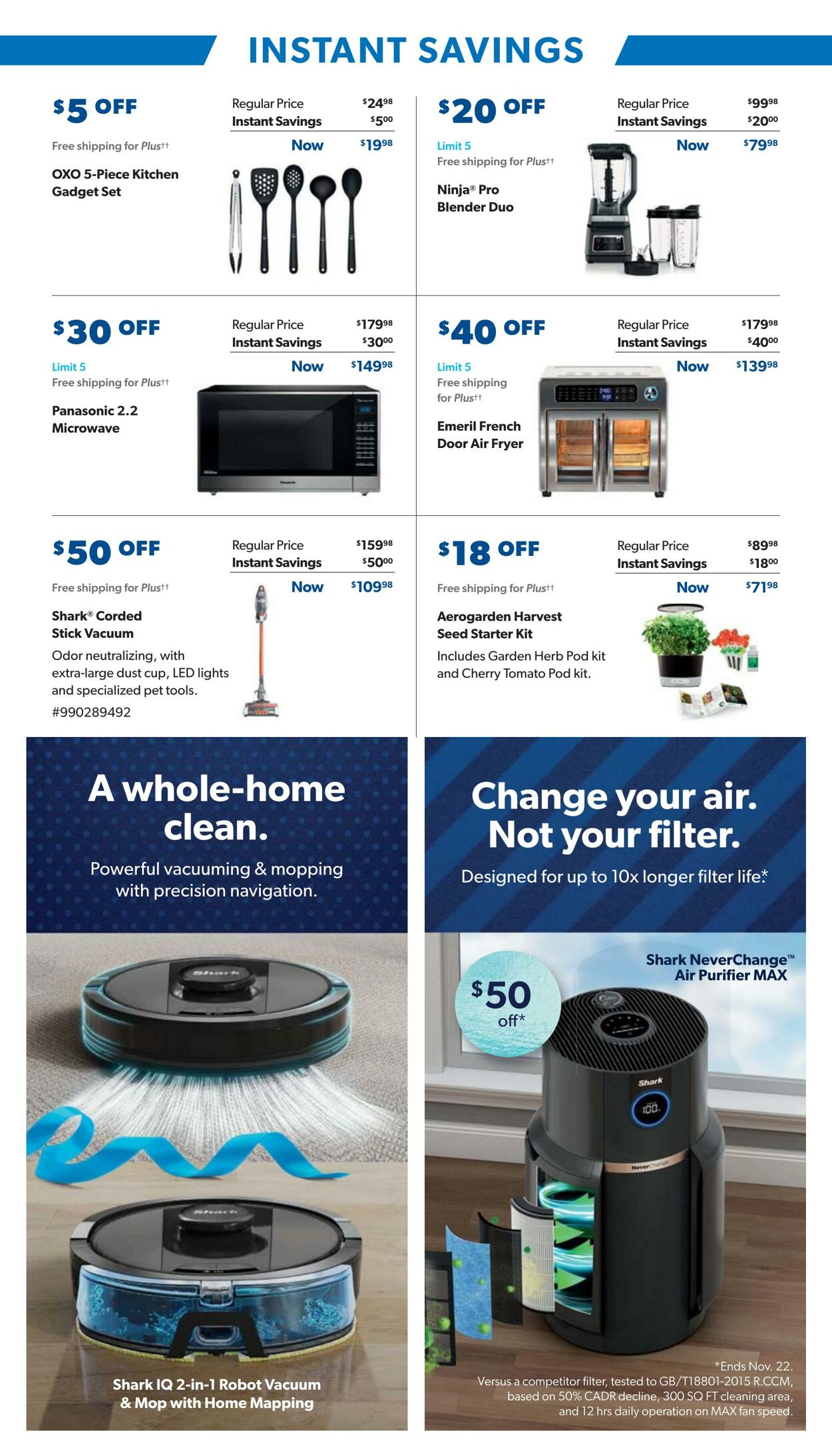 Weekly ad Sam's Club 11/01/2023 - 11/22/2023