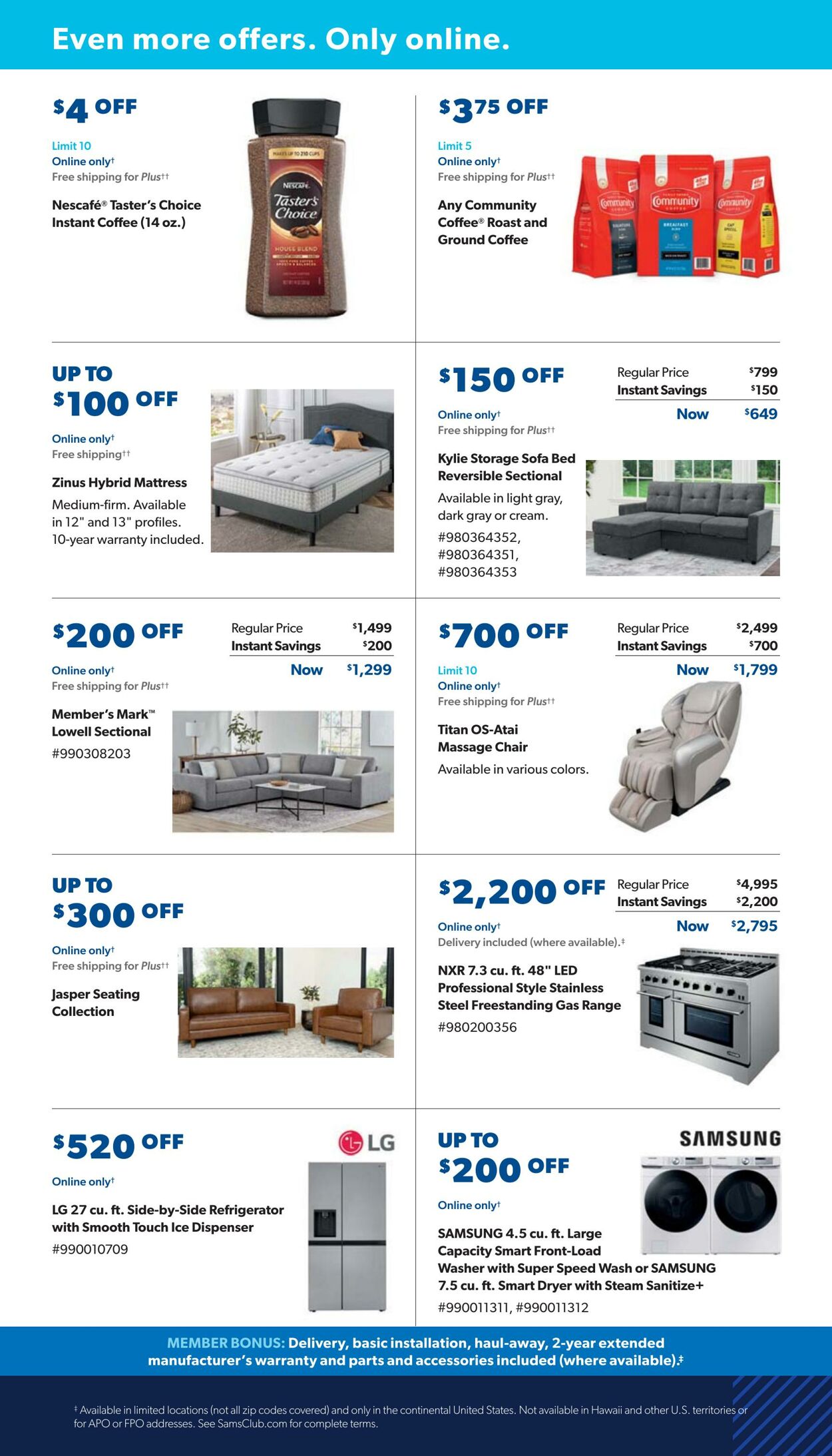 Weekly ad Sam's Club 03/11/2024 - 04/07/2024