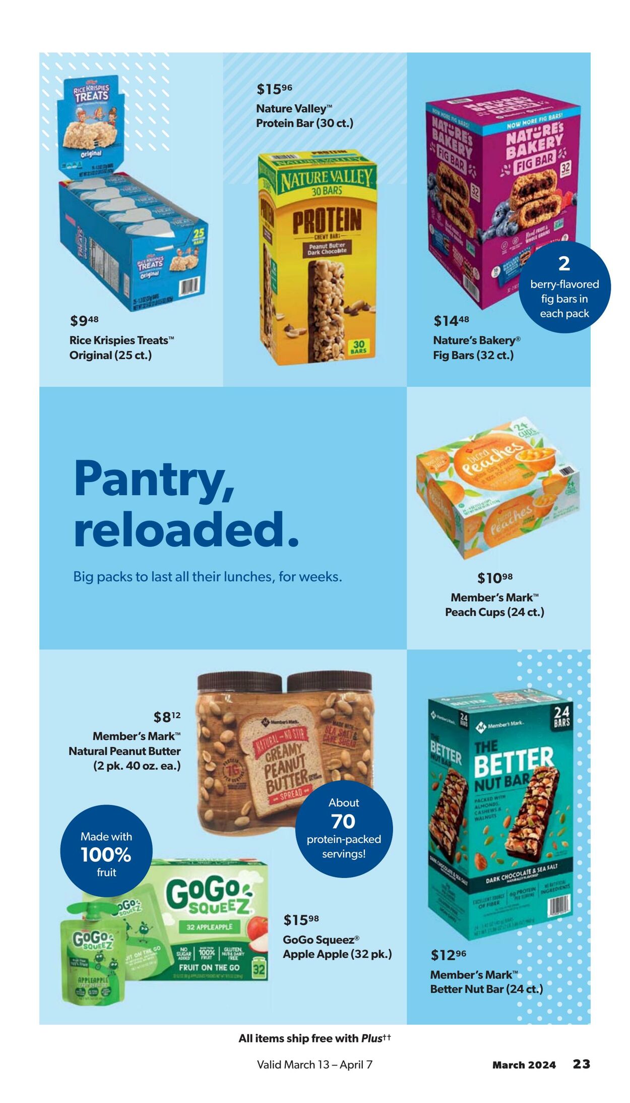 Weekly ad Sam's Club 03/11/2024 - 04/07/2024