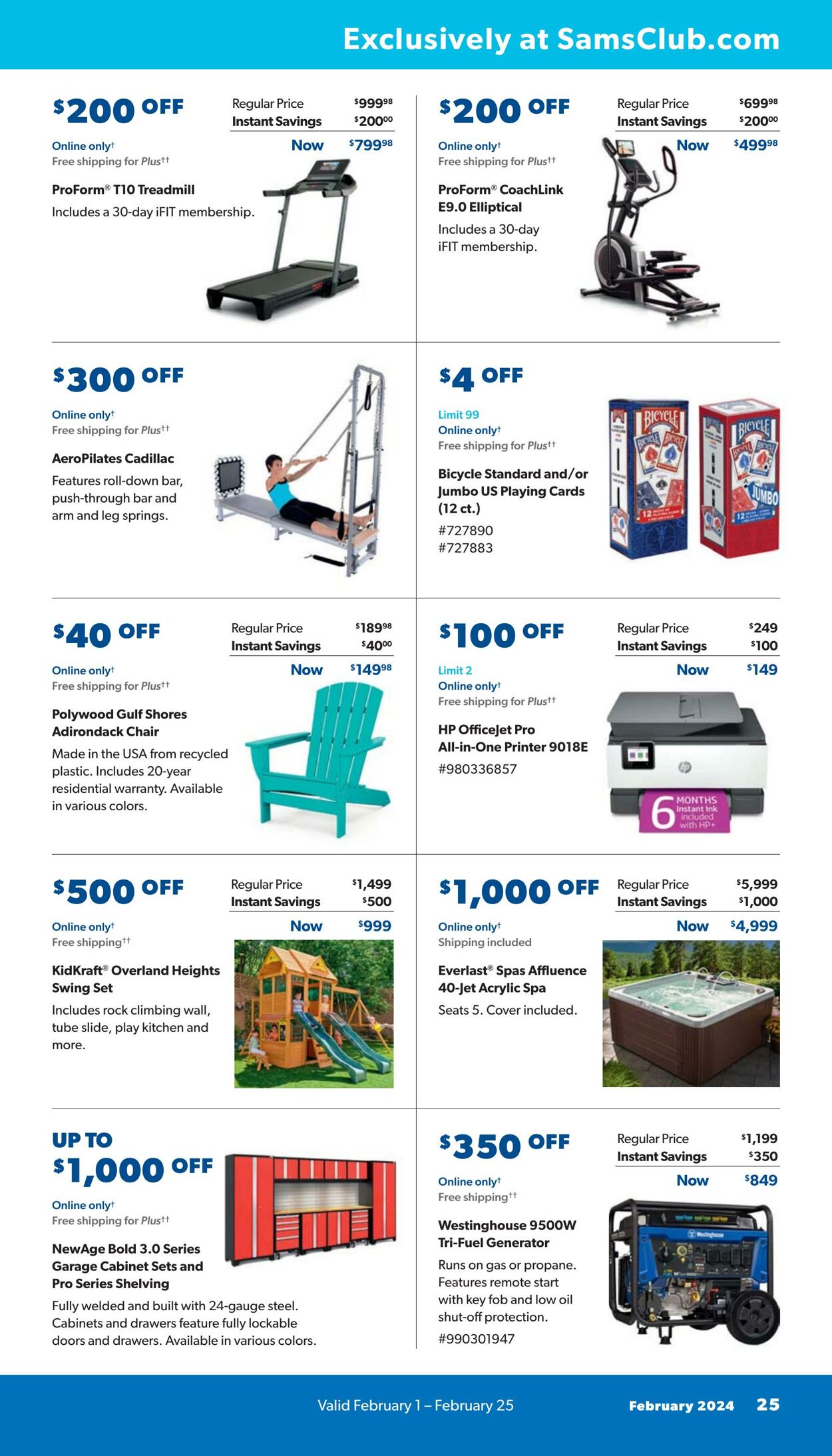 Weekly ad Sam's Club 02/01/2024 - 02/25/2024