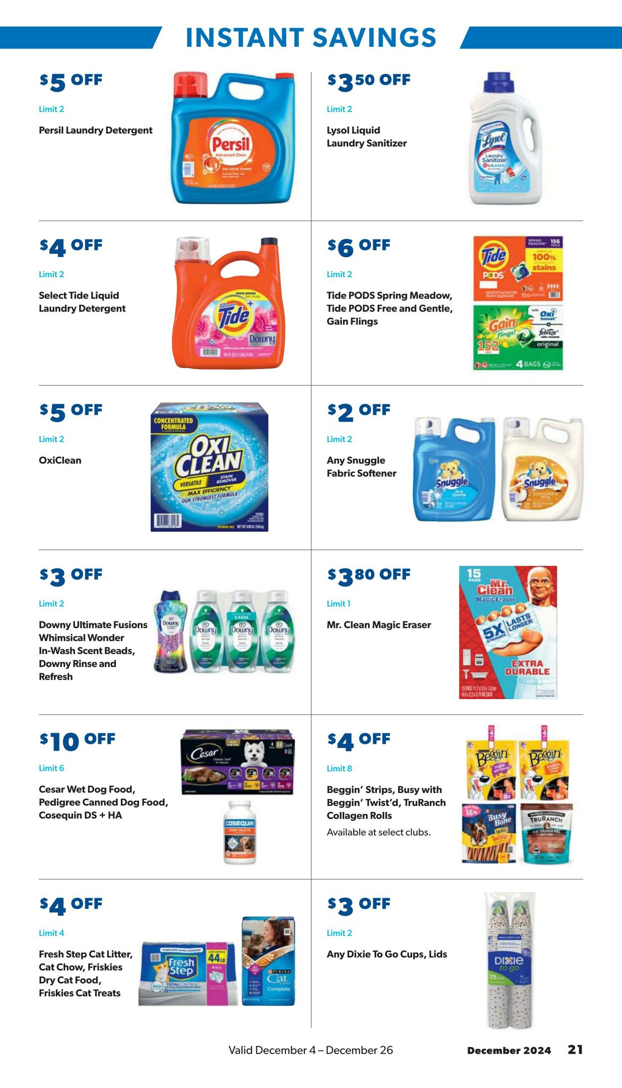 Weekly ad Sam's Club 12/04/2024 - 12/26/2024