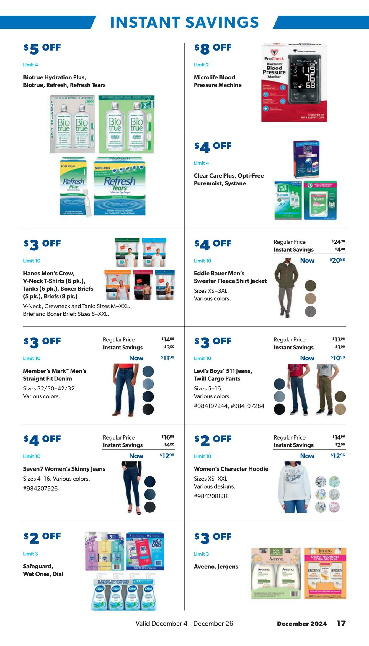 Weekly ad Sam's Club 12/04/2024 - 12/26/2024