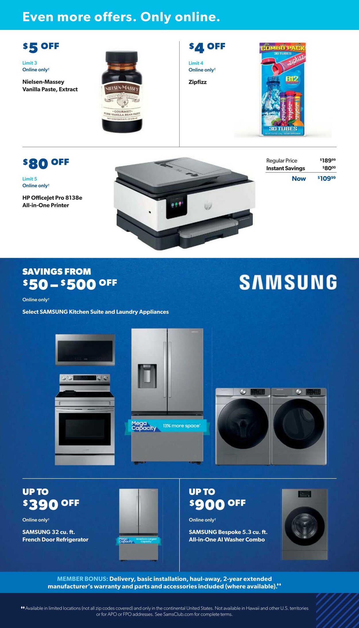 Weekly ad Sam's Club 12/04/2024 - 12/26/2024