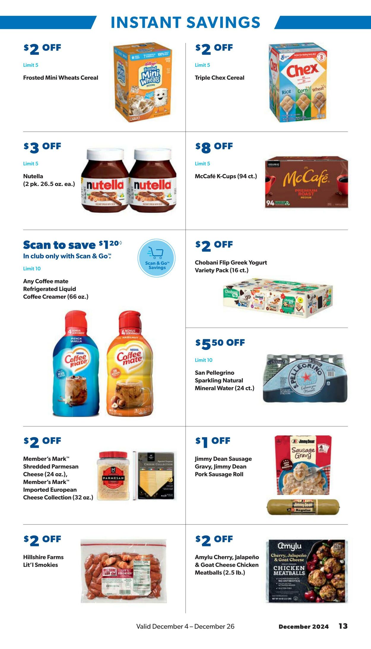 Weekly ad Sam's Club 12/04/2024 - 12/26/2024