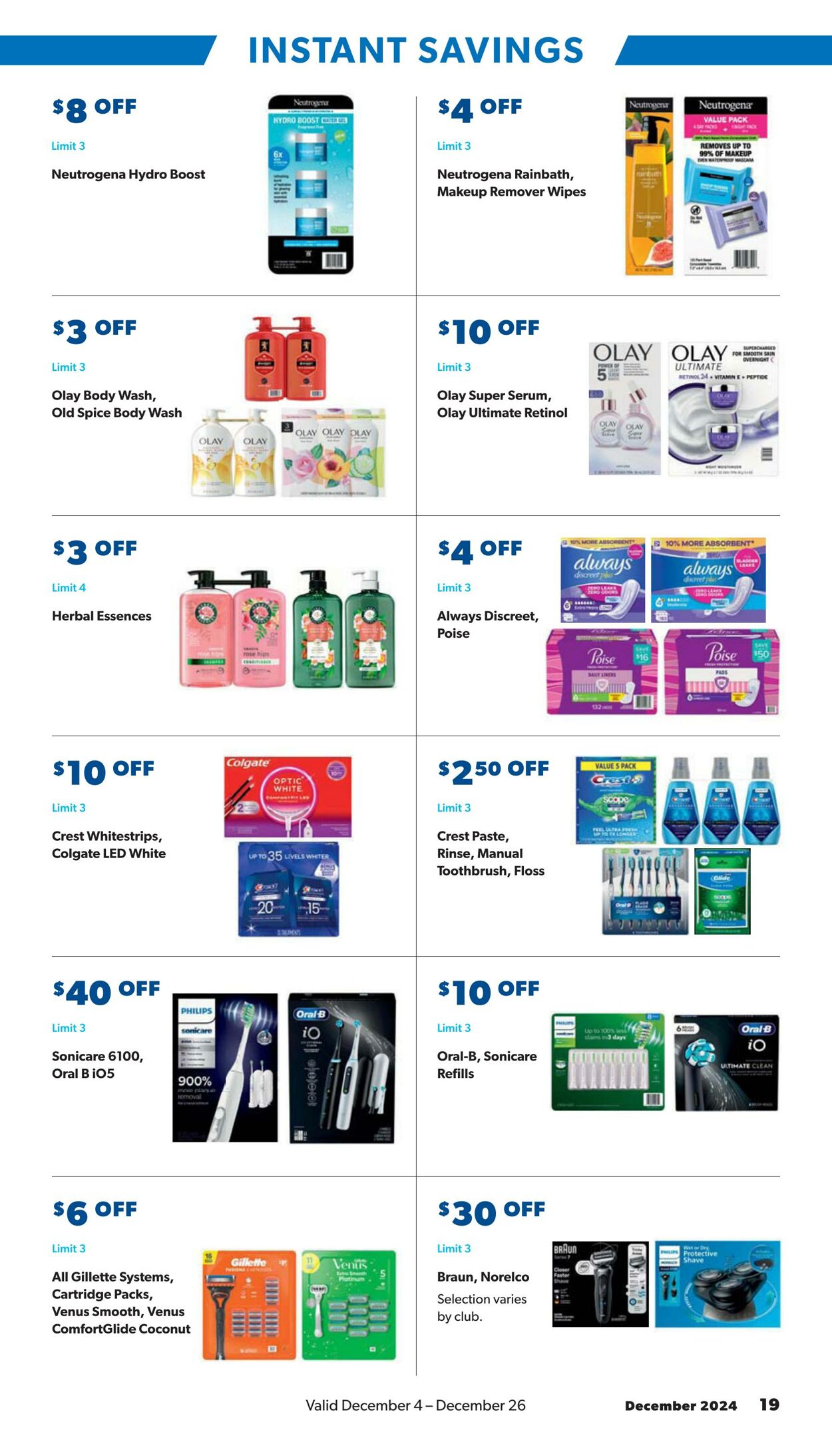 Weekly ad Sam's Club 12/04/2024 - 12/26/2024