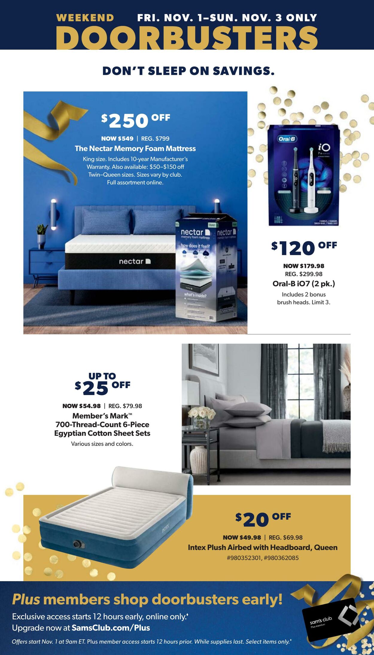 Weekly ad Sam's Club 10/30/2024 - 12/01/2024