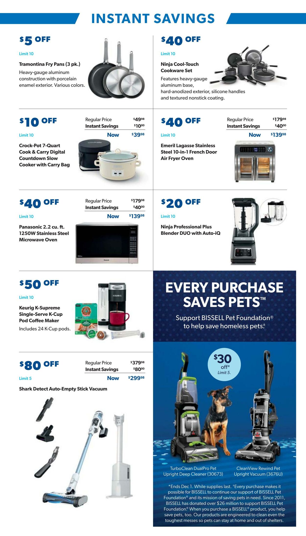 Weekly ad Sam's Club 10/30/2024 - 12/01/2024