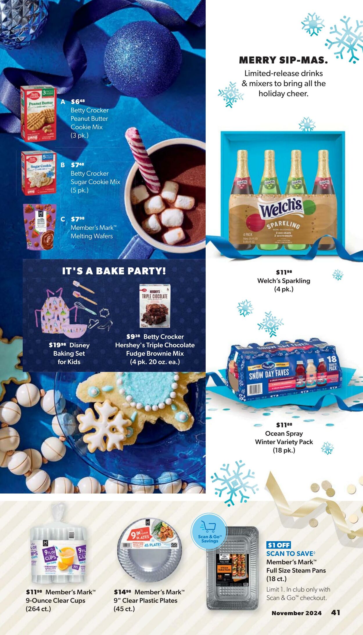 Weekly ad Sam's Club 10/30/2024 - 12/01/2024