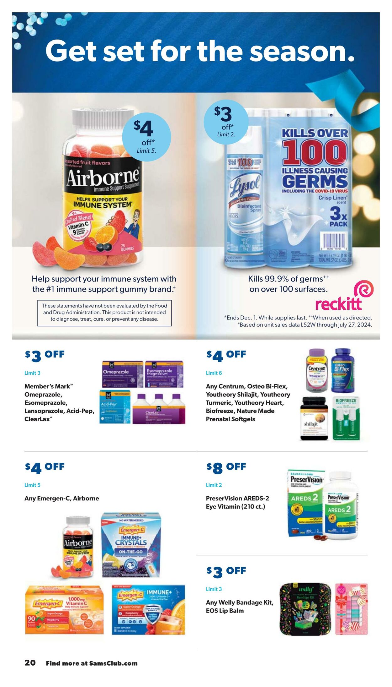 Weekly ad Sam's Club 10/30/2024 - 12/01/2024