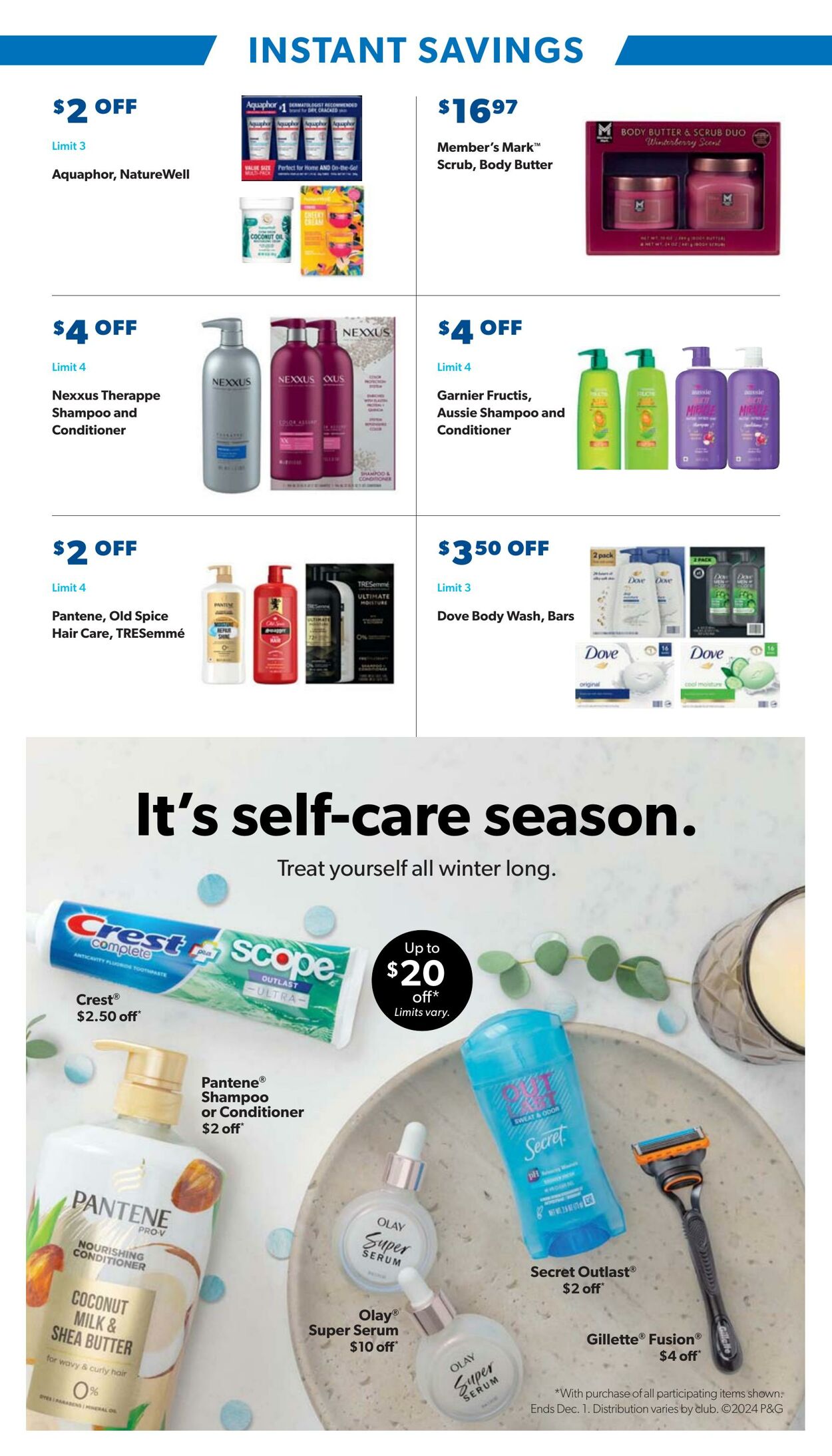 Weekly ad Sam's Club 10/30/2024 - 12/01/2024