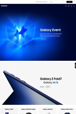 Weekly ad Samsung 09/01/2025 - 09/30/2025