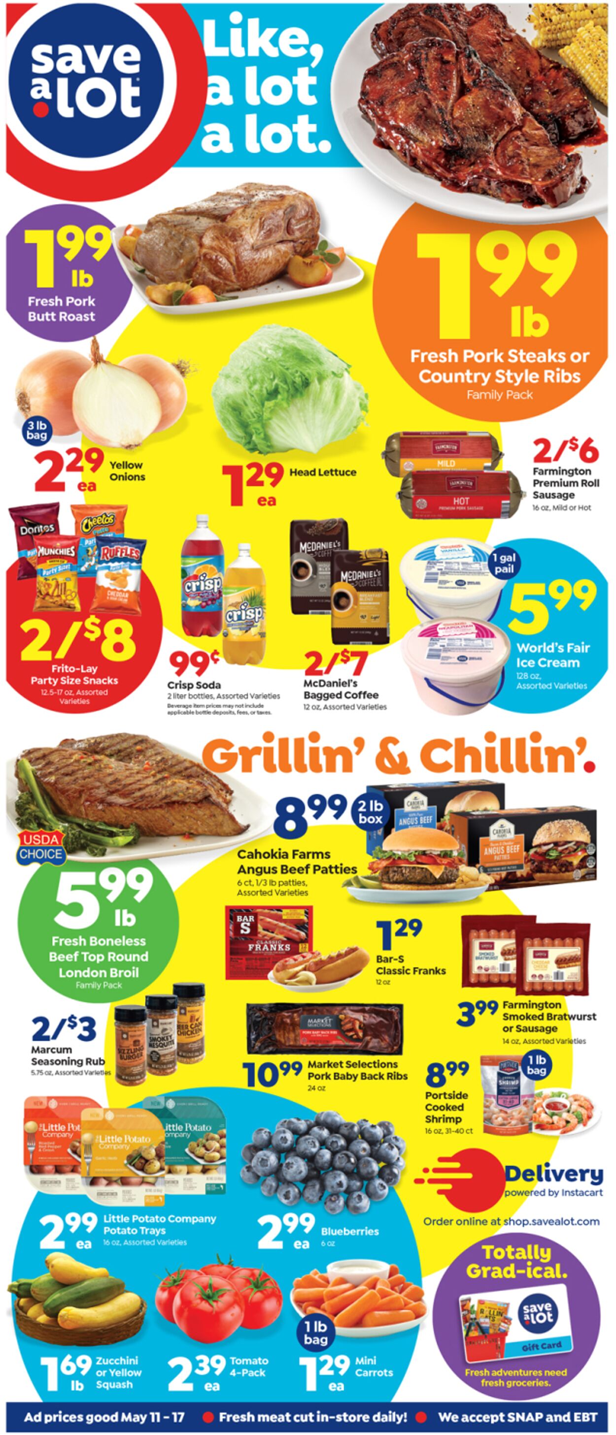 Weekly ad Save a Lot 05/11/2022 - 05/17/2022
