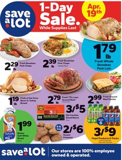 Weekly ad Save a Lot 01/25/2023 - 01/31/2023