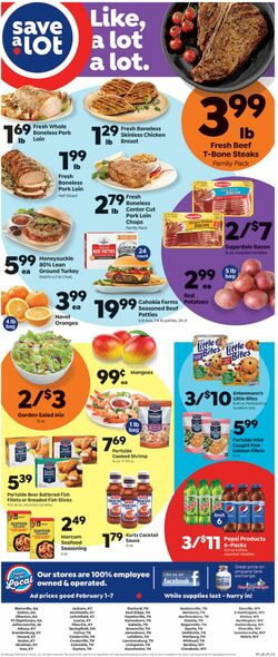 Weekly ad Save a Lot 02/01/2023-02/07/2023