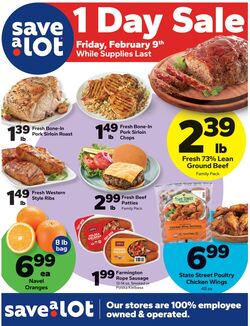Weekly ad Save a Lot 02/08/2024 - 02/09/2024