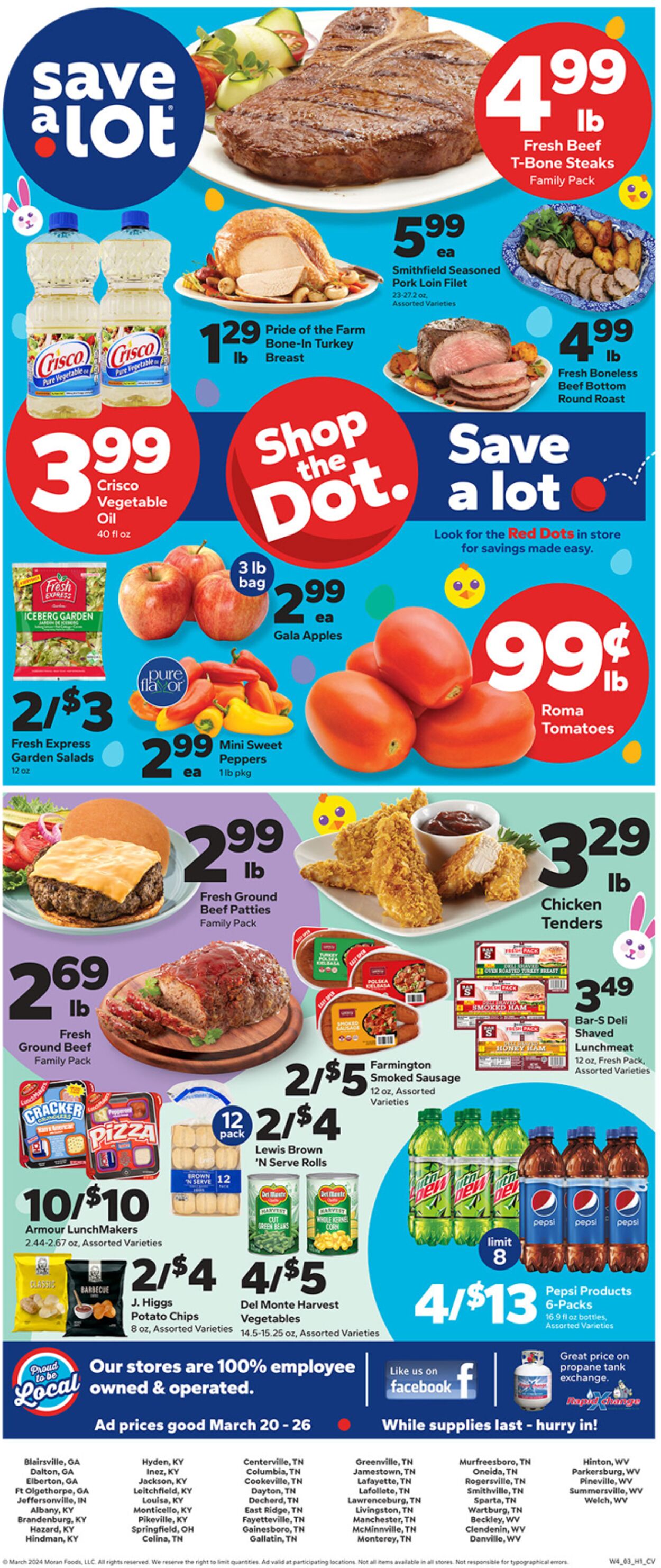 Weekly ad Save a Lot 03/20/2024 - 03/26/2024