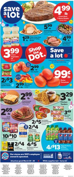 Weekly ad Save a Lot 03/29/2023 - 04/04/2023