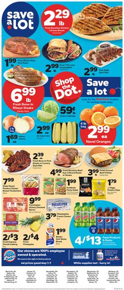 Weekly ad Save a Lot 04/20/2024 - 04/23/2024