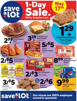 Weekly ad Save a Lot 05/18/2024 - 05/21/2024