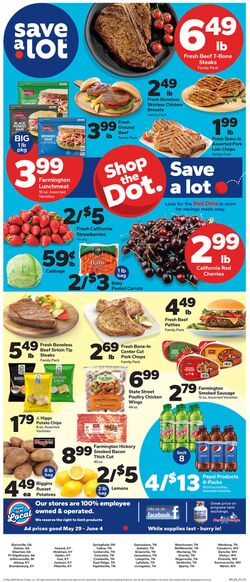Weekly ad Save a Lot 05/22/2024 - 05/28/2024