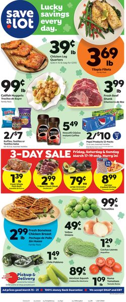 Weekly ad Save a Lot 03/15/2023 - 03/21/2023