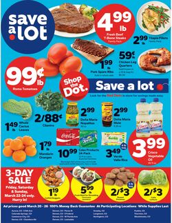 Weekly ad Save a Lot 05/17/2023 - 05/24/2023