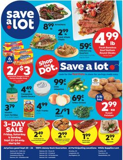 Weekly ad Save a Lot 09/20/2023 - 09/26/2023