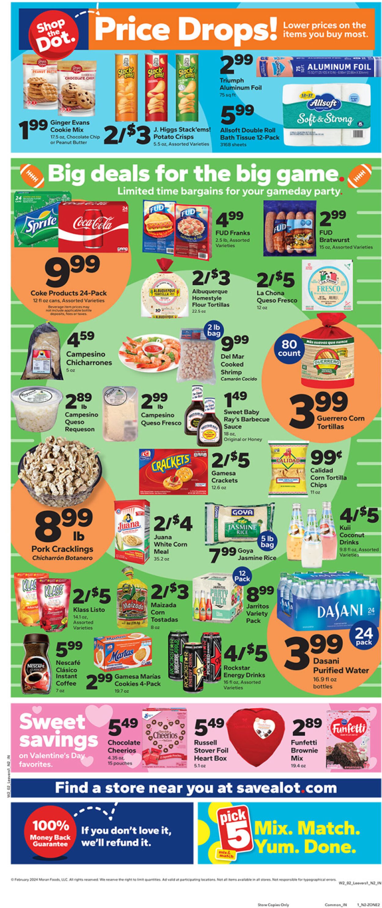 Weekly ad Save a Lot 02/07/2024 - 02/13/2024