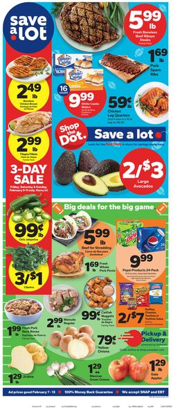 Weekly ad Save a Lot 01/15/2023 - 01/21/2023