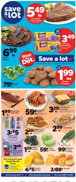 Weekly ad Save a Lot 03/22/2023 - 03/28/2023