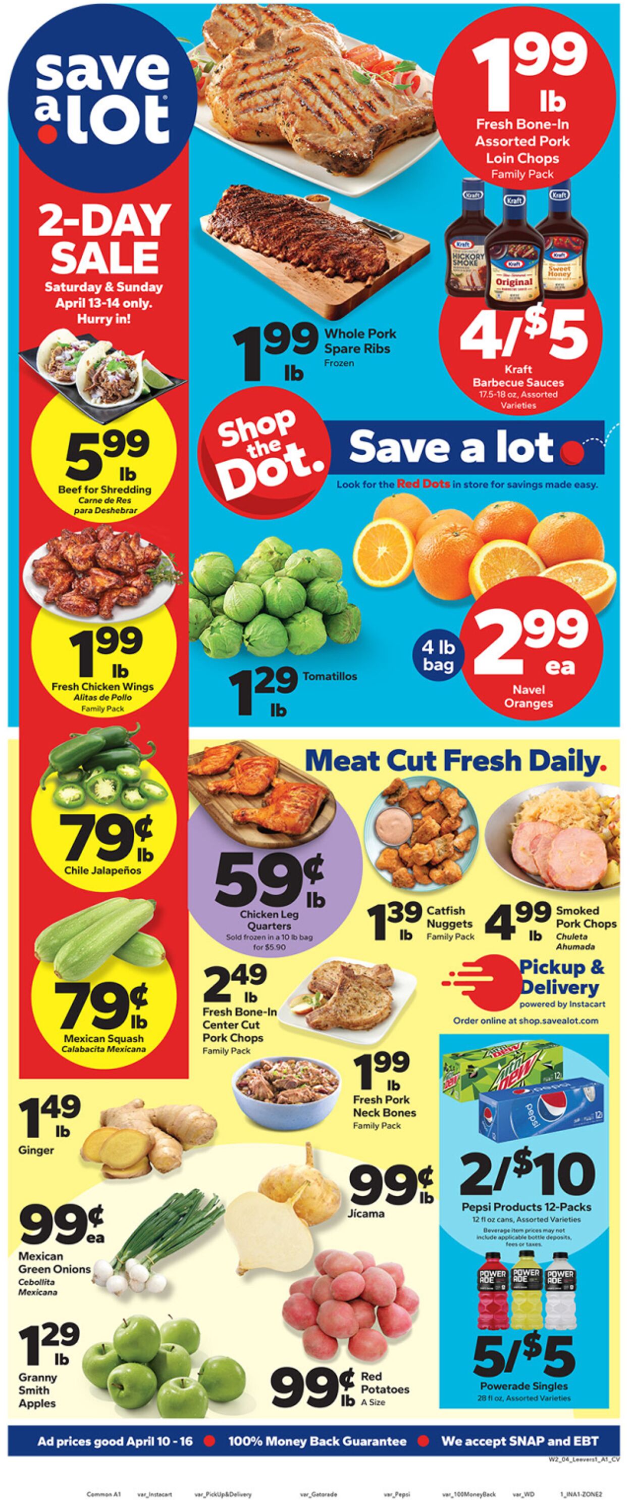 Weekly ad Save a Lot 04/10/2024 - 04/16/2024