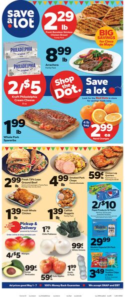 Weekly ad Save a Lot 04/20/2024 - 04/23/2024