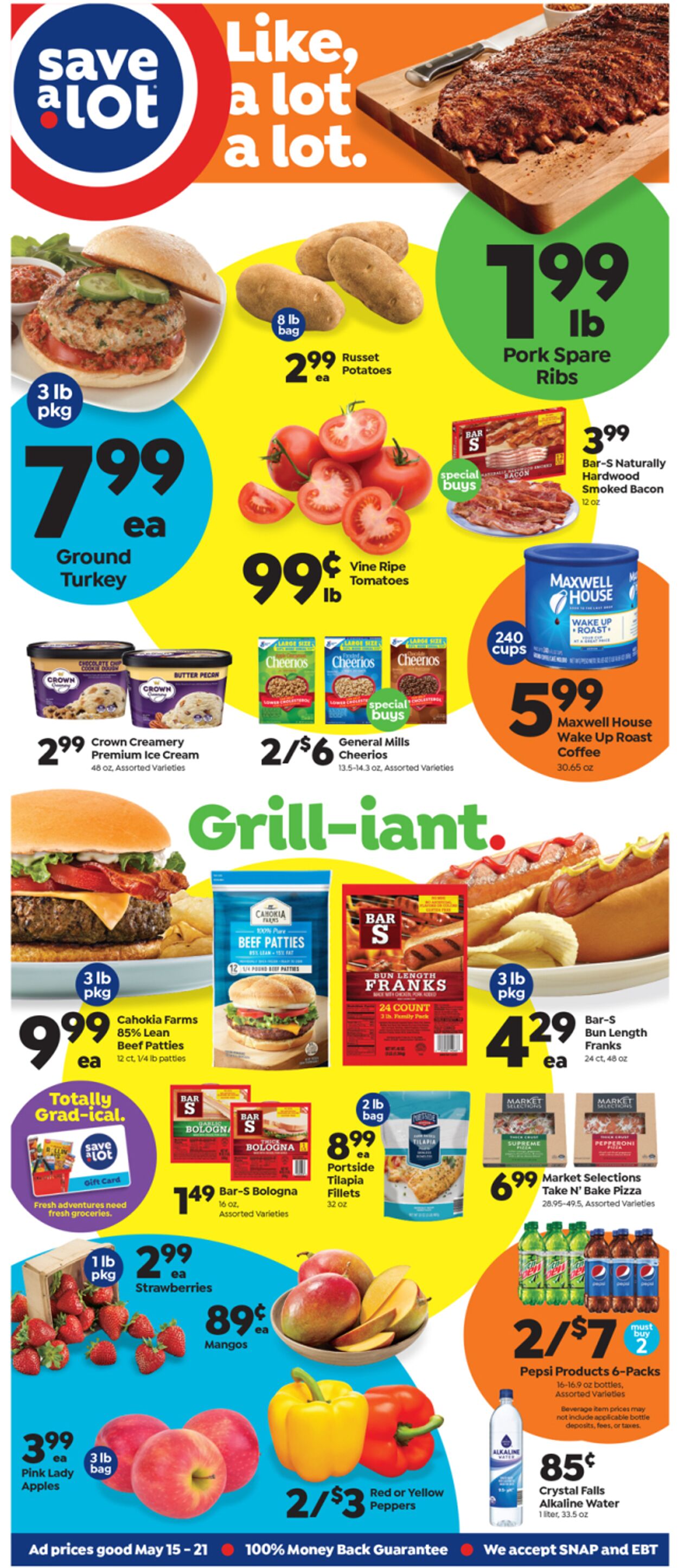 Weekly ad Save a Lot 05/15/2022 - 05/21/2022