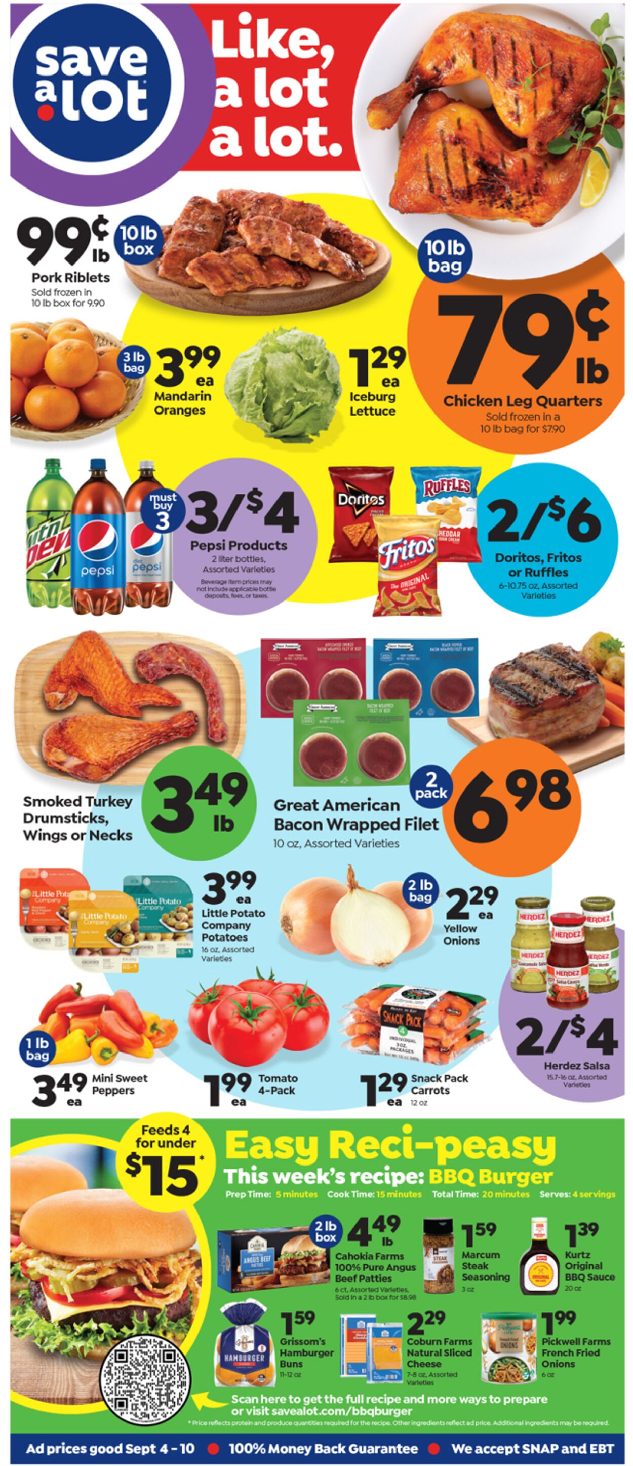 Weekly ad Save a Lot 09/04/2022 - 09/10/2022