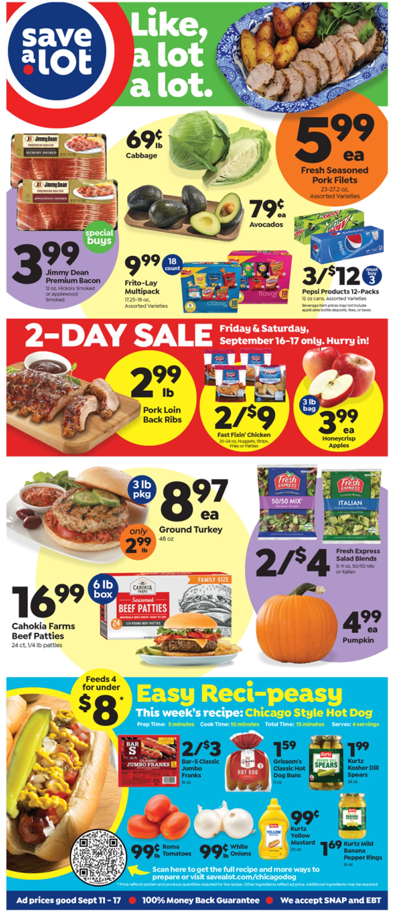 Weekly ad Save a Lot 09/11/2022-09/17/2022