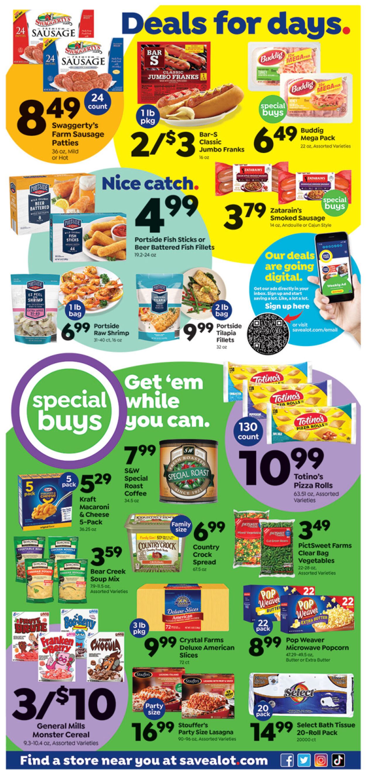 Weekly ad Save a Lot 09/11/2022 - 09/17/2022