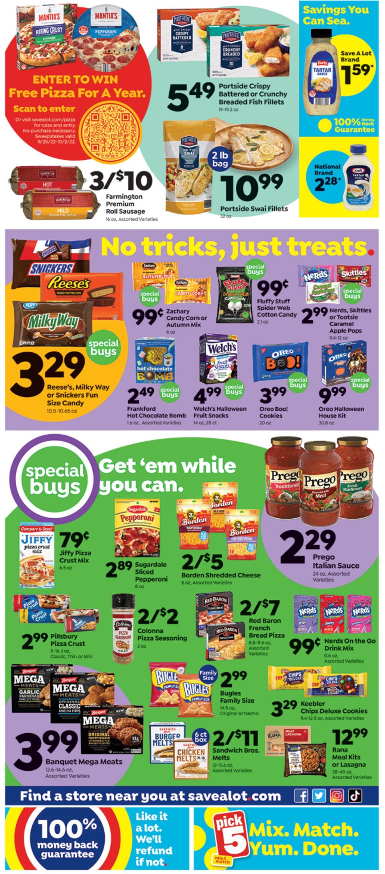 Weekly ad Save a Lot 09/25/2022 - 10/01/2022