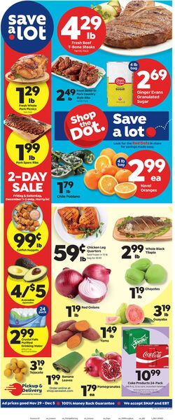 Weekly ad Save a Lot 11/29/2023 - 12/05/2023