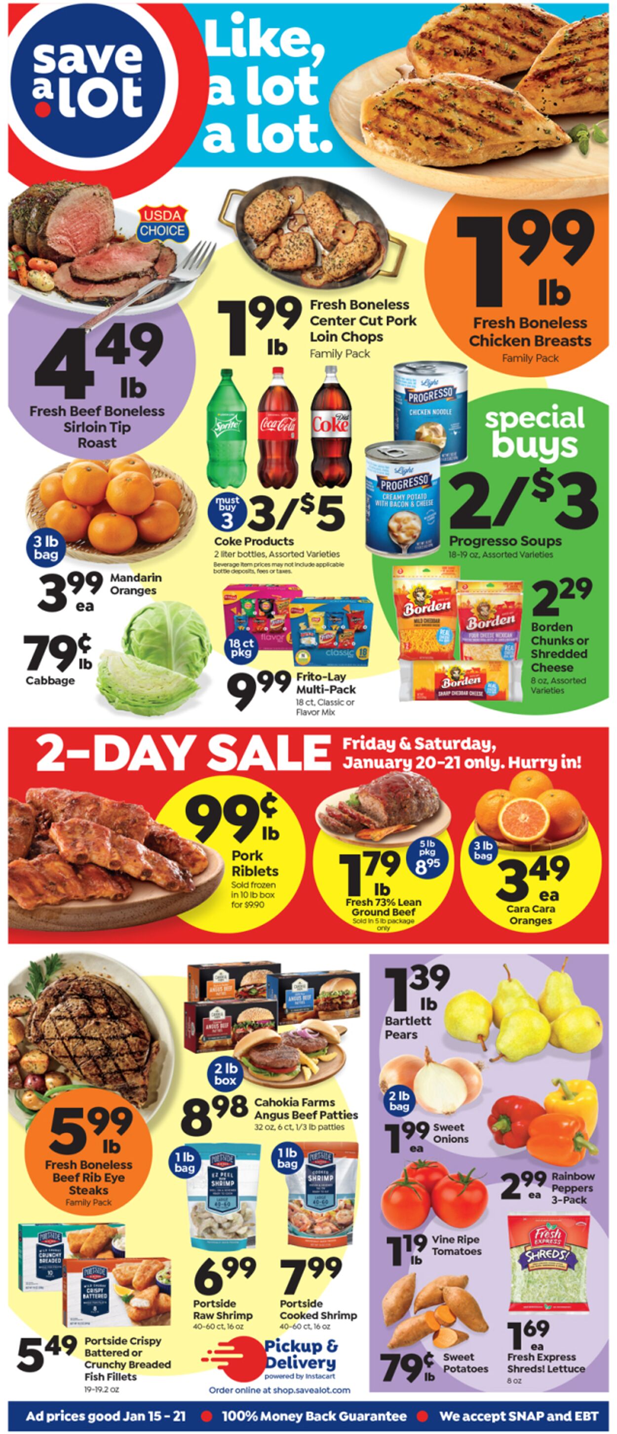 Weekly ad Save a Lot 01/15/2023-01/21/2023