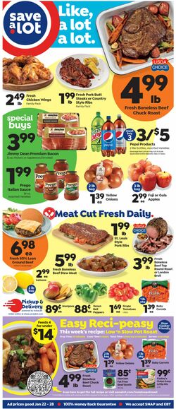 Weekly ad Save a Lot 01/22/2023-01/28/2023