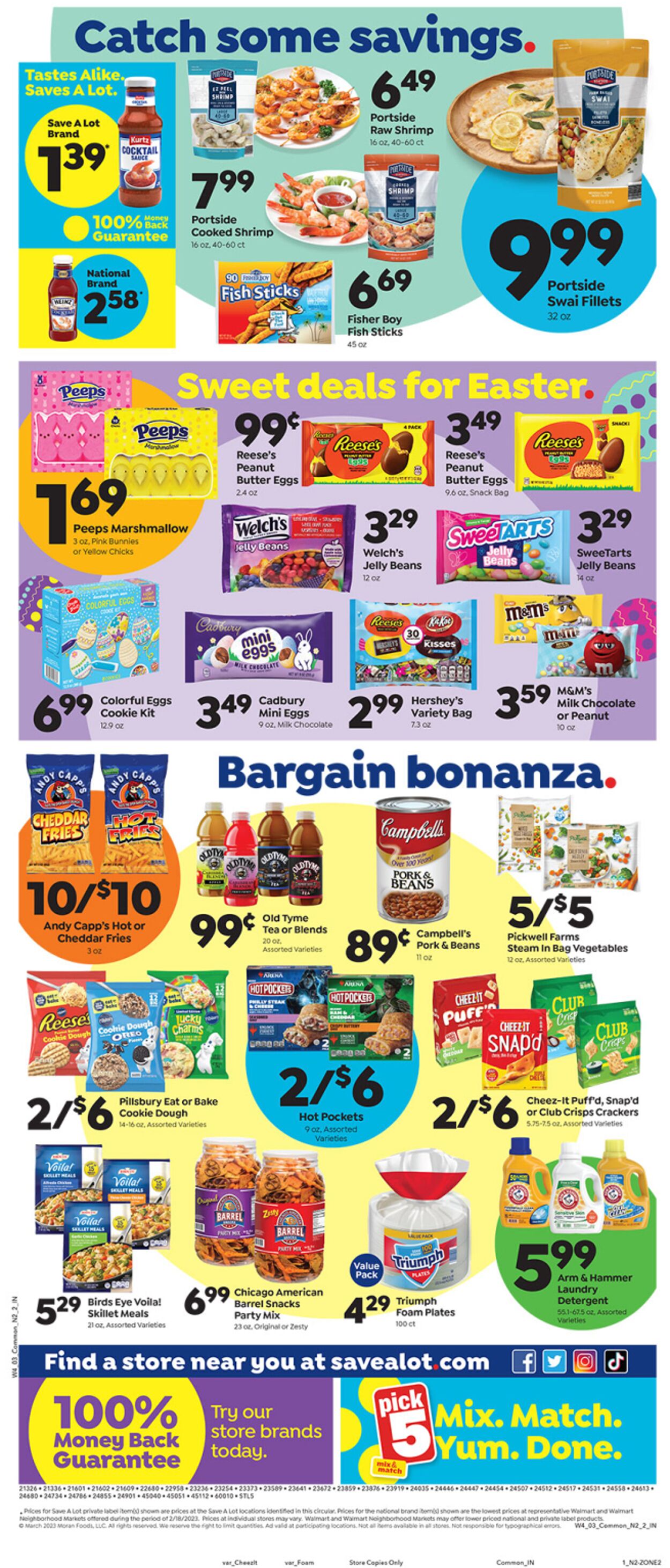 Weekly ad Save a Lot 03/19/2023 - 03/25/2023