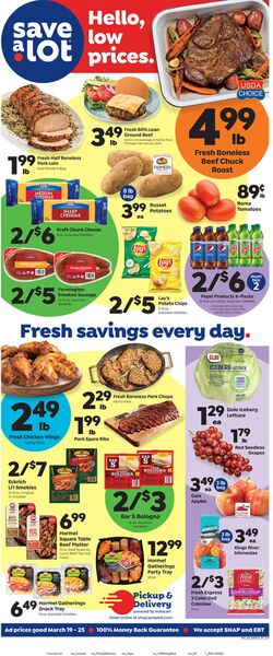 Weekly ad Save a Lot 03/15/2023 - 03/22/2023