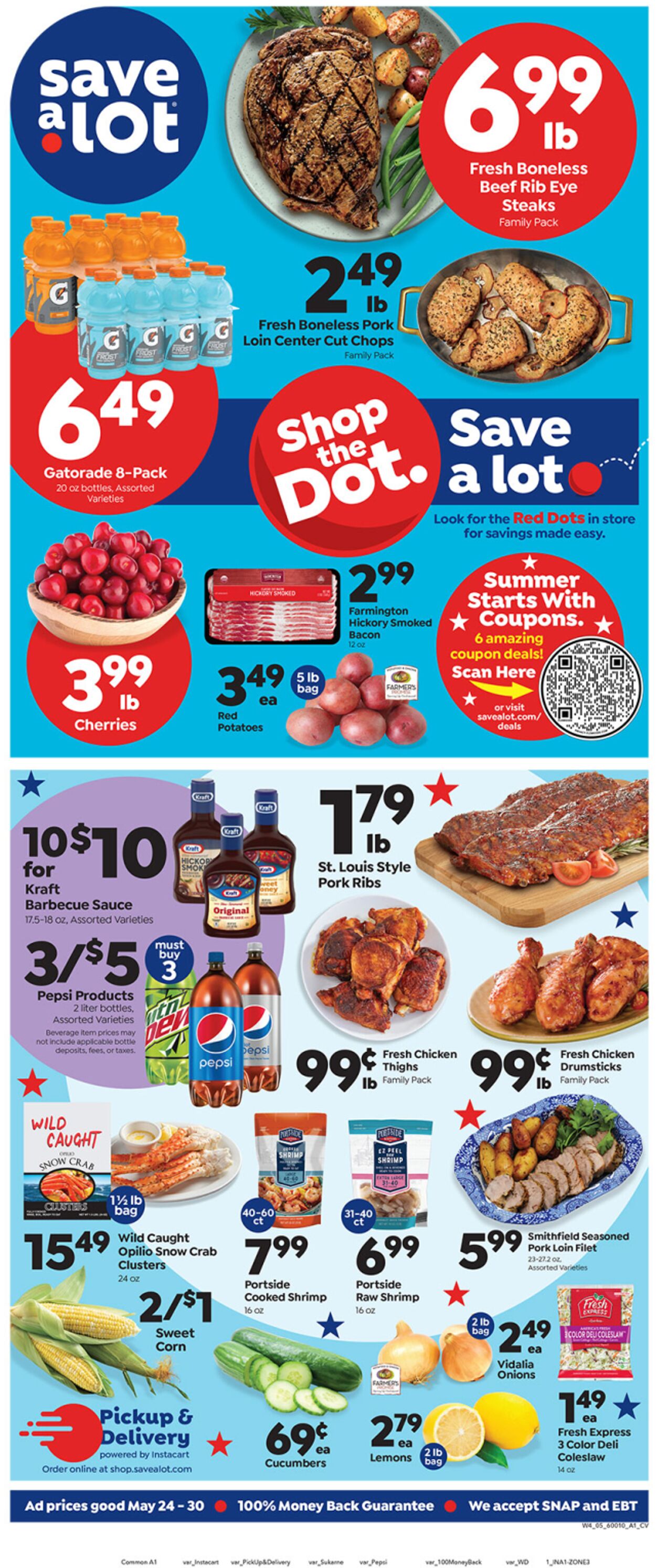 Weekly ad Save a Lot 05/24/2023 - 05/30/2023