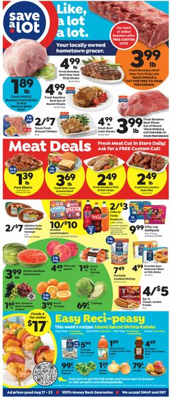 Weekly ad Save a Lot 08/17/2022-08/23/2022